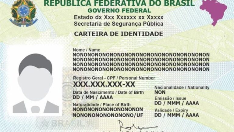 CINCO MILHÕES DE BRASILEIROS JÁ TÊM A NOVA CARTEIRA DE IDENTIDADE NACIONAL