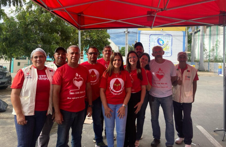 EM PICUÍ: UNIDADE MÓVEL DO HEMOCENTRO RECEBE 166 VOLUNTÁRIOS EM MAIS UMA COLETA ITINERANTE