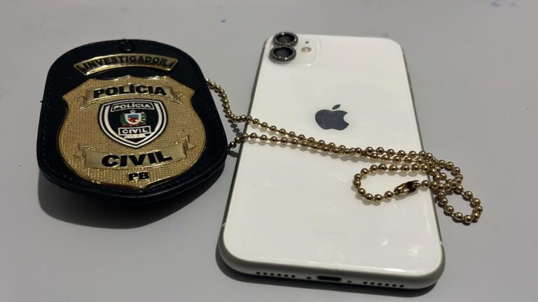 OPERAÇÃO RECOVER: A POLÍCIA CIVIL DA PARAÍBA RECUPERA APARELHO CELULAR FURTADO